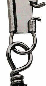 Uitgang ???? Spro Black Barrel Wartel Met Interlock Snap - Maat 10 ????