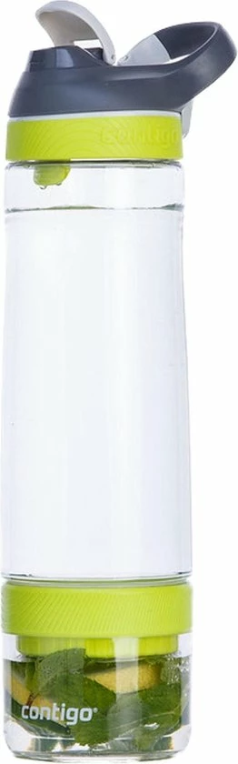 Korting ???? Contigo Cortland Infuser - Clear Lime - 720ml ⭐ 3 Korting ???? Contigo Cortland Infuser - Clear Lime - 720ml ⭐