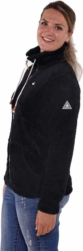 Flash-uitverkoop ⌛ BJØRNSON Elin Coral Fleece Vest 4 Seizoenen Dames - Rits - Maat 52 - Zwart ⌛ 4 Flash-uitverkoop ⌛ BJØRNSON Elin Coral Fleece Vest 4 Seizoenen Dames - Rits - Maat 52 - Zwart ⌛ - Afbeelding 2