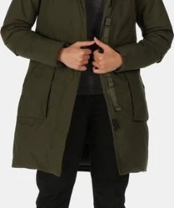 Goedkoop ???? Regatta, ???? Womens Yewbank II Waterdichte Dames Winterjas, Khakigroen, Maat 38 ???? -Hendi Shop 282x840 1