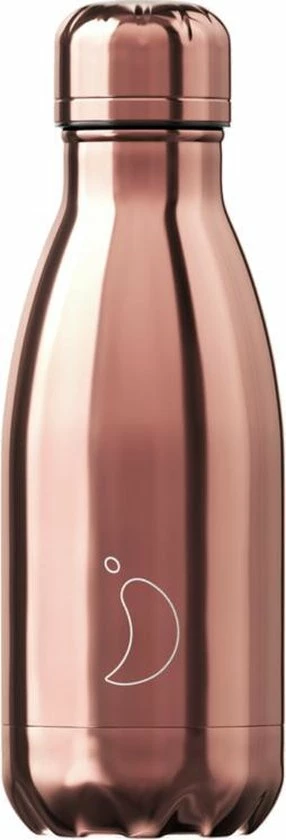 Uitgang ???? Chilly's Drinkfles - 260ml - Rose Goud ⌛ 3 Uitgang ???? Chilly's Drinkfles - 260ml - Rose Goud ⌛