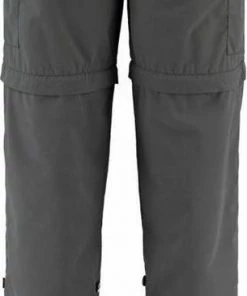 Korting ???? Life-Line - Pine 2 Afritsbroek Heren - Grijs - Outdoorbroek - Wandelbroek - Fleece Grijs ????