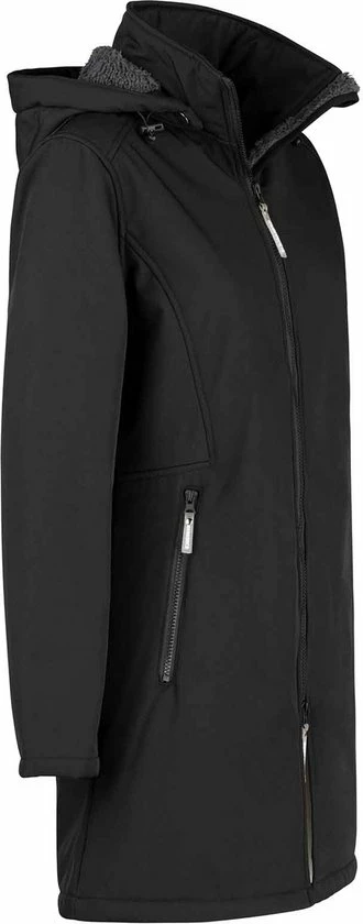 Flash-uitverkoop ???? BJØRNSON Signe Softshell Winterjas Parka Dames - Teddy - Maat 38 - Zwart ???? 15 Flash-uitverkoop ???? BJØRNSON Signe Softshell Winterjas Parka Dames - Teddy - Maat 38 - Zwart ???? - Afbeelding 13