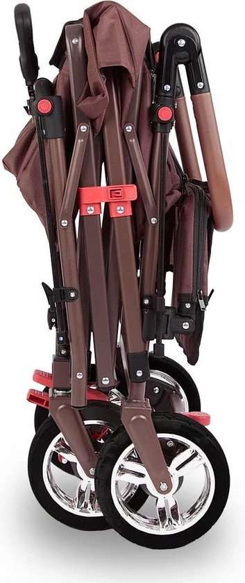 Korting ⌛ FUXTEC Bolderkar CT800 - Bruin ✔️ 4 Korting ⌛ FUXTEC Bolderkar CT800 - Bruin ✔️ - Afbeelding 2