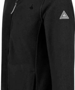 Gloednieuw ⌛ BJØRNSON Maks Fleece Vest 4 Seizoenen Heren - Rits - Maat M - Zwart ???? -Hendi Shop 361x840