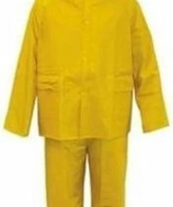 Coupon ???? Merkloos Regenpak PVC-rayon Geel XXL ✔️