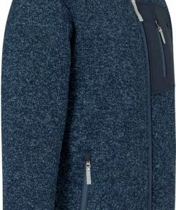 Gloednieuw ❤️ BJØRNSON Ruben Gebreid Vest 4 Seizoenen Heren - Teddy - Maat 2XL - Donkerblauw ???? -Hendi Shop 386x840