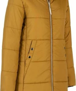 Beste Verkoop ✨ BJØRNSON Fia Winterparka Dames - Winddicht - Waterafstotend - Maat 54 - Tapenade ???? -Hendi Shop 394x840
