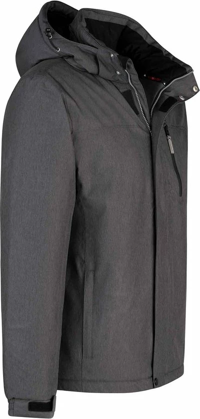 Uitgang ⌛ BJØRNSON Kick Regenjas / Winterjas Heren - Waterdicht - Maat XL - Antraciet ???? 5 Uitgang ⌛ BJØRNSON Kick Regenjas / Winterjas Heren - Waterdicht - Maat XL - Antraciet ???? - Afbeelding 3