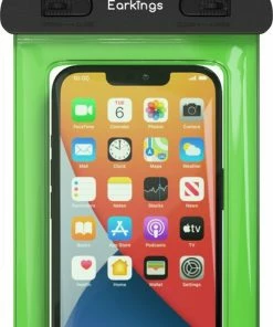 Goedkoopste ???? Waterdichte Telefoonhoesjes - Drybag Set Van 2 Stuks - Onderwater Hoesje Telefoon Voor Alle Telefoons - Waterdicht Telefoonhoesje Earkings - Zwart & Groen ???? -Hendi Shop 411x840 1