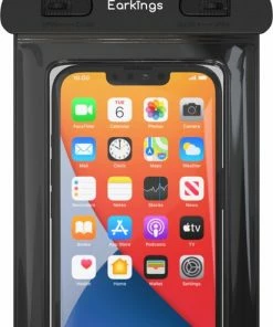 Goedkoopste ???? Waterdichte Telefoonhoesjes - Drybag Set Van 2 Stuks - Onderwater Hoesje Telefoon Voor Alle Telefoons - Waterdicht Telefoonhoesje Earkings - Zwart & Groen ???? -Hendi Shop 412x840 6