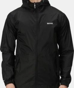 Goedkoopste ???? Regatta Pack-It II Regenjas - Maat XXL - Mannen - Zwart ✔️ -Hendi Shop 417x840 2