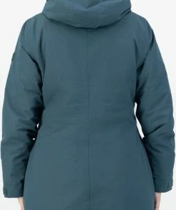 Uitgang ???? Kjelvik Dames Winterjas - Winterparka Dames - Functionele Winterjas - Didi - Blauw - Maat 42 ???? -Hendi Shop 417x840