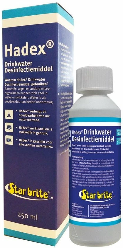 Top 10 ???? Hadex® Drinkwater Desinfectiemiddel - 250ml ???? 3 Top 10 ???? Hadex® Drinkwater Desinfectiemiddel - 250ml ????