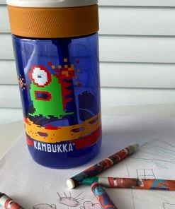 Aanbiedingen ???? Kambukka Lagoon Drinkfles 400ml - Alien Arcade Met Geïntegreerd Rietje ???? -Hendi Shop 420x840 1