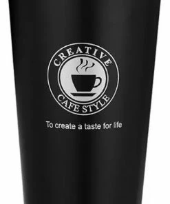 Groothandel ???? Cafestyle Thermosbeker – Travel Mug – Koffiebeker – Thermosfles – RVS – Antislip - 500 ML - Zwart ⭐