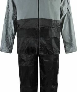 Groothandel ???? C-Line Regenpak Met Capuchon - Reflecterende Jas - Nieuw Model - Volwassen Maat XXL ????