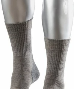 Gloednieuw ⭐ FALKE TK2 Explore Wool Wandelsokken Dikke Versterkte Thermische Sokken Zonder Patroon Met Medium Padding Lang En Warm Voor Wandelen Winter Merinowol Beige Heren Sportsokken - Maat 42-43 ???? -Hendi Shop 435x840