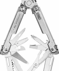 Begroting ???? Leatherman Free P4 Multitool - 21 Functies - RVS - Zilver - Nylon Etui ✨ -Hendi Shop 447x840 3