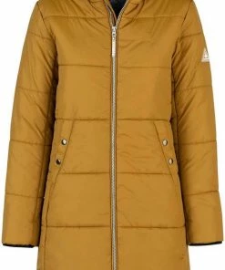 Beste Verkoop ✨ BJØRNSON Fia Winterparka Dames - Winddicht - Waterafstotend - Maat 54 - Tapenade ????