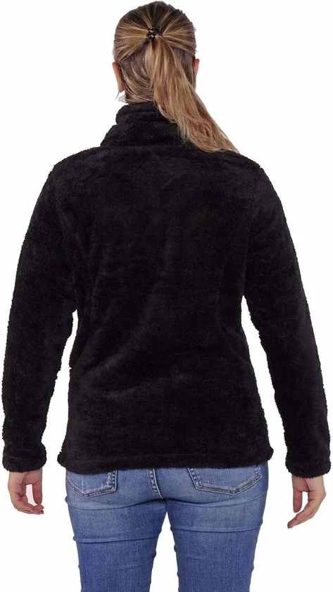 Flash-uitverkoop ⌛ BJØRNSON Elin Coral Fleece Vest 4 Seizoenen Dames - Rits - Maat 52 - Zwart ⌛ 5 Flash-uitverkoop ⌛ BJØRNSON Elin Coral Fleece Vest 4 Seizoenen Dames - Rits - Maat 52 - Zwart ⌛ - Afbeelding 3