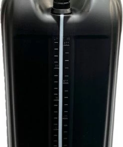 Beste Pirce ???? CubiConnect 5x Jerrycans 25L UN - Zwart Met Zichtstreep En Ontluchtingsventiel ⌛ -Hendi Shop 474x840