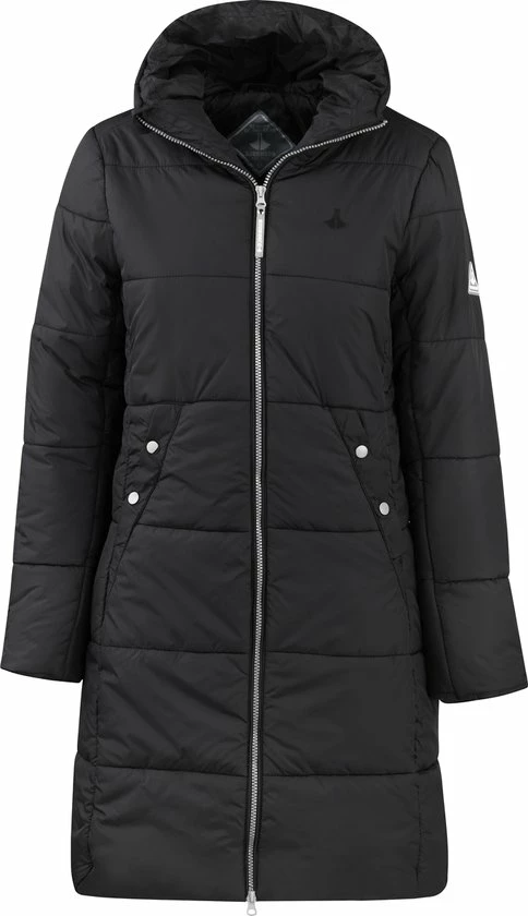Coupon ✔️ BJØRNSON FIA Winterparka Dames - Winddicht - Waterafstotend - Gewatteerd Gevoerd - Capuchon - Warm - Outdoor Damesjas - Winterjas - Maat 42 - Zwart ???? 3 Coupon ✔️ BJØRNSON FIA Winterparka Dames - Winddicht - Waterafstotend - Gewatteerd Gevoerd - Capuchon - Warm - Outdoor Damesjas - Winterjas - Maat 42 - Zwart ????