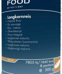 Gloednieuw ✨ Trek 'n Eat Trek'n Eat Emergency Food - Zilvervliesrijst In Blik - 8 Porties - Vegetarisch - 15 Jr Houdbaar - Noodpakket - Noodrantsoen - Vriesdroogmaaltijd - Rantsoen - Outdoormaaltijd - Survival Food - Overlevingspakket ❤️