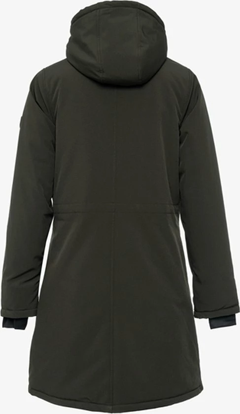 Flash-uitverkoop ???? Kjelvik Dames Softshell Parka - Groen - Maat M - Winddicht - Ademend Materiaal ⌛ 5 Flash-uitverkoop ???? Kjelvik Dames Softshell Parka - Groen - Maat M - Winddicht - Ademend Materiaal ⌛ - Afbeelding 3