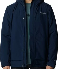 Beste Verkoop ???? Columbia Horizon Explorer - Jassen Heren Winter - Outdoorjas - Collegiate Navy - Maat XL ????