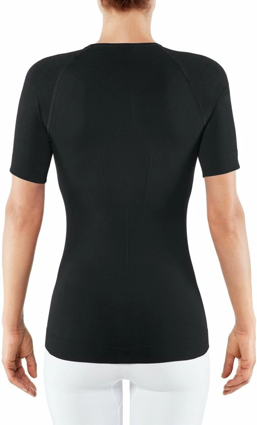 Nieuw ???? FALKE Warm Tight Fit Slim Fit Basislaag Top Met Korte Mouwen Sneldrogende Thermo Ademend Thermo-Ondergoed Zwart Dames Underwear - T-shirt - Maat L ???? 8 Nieuw ???? FALKE Warm Tight Fit Slim Fit Basislaag Top Met Korte Mouwen Sneldrogende Thermo Ademend Thermo-Ondergoed Zwart Dames Underwear - T-shirt - Maat L ???? - Afbeelding 6