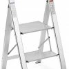 Top 10 ???? Navaris Aluminium Huishoudtrap - Trap Met 2 Treden - Opstap Van Aluminium - Lichte Inklapbare Ladder - Multifunctionele Keukentrap Met Antislip Poten ???? -Hendi Shop 510x840
