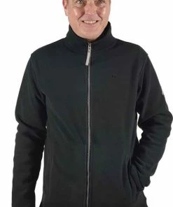 Gloednieuw ⌛ BJØRNSON Maks Fleece Vest 4 Seizoenen Heren - Rits - Maat M - Zwart ???? -Hendi Shop 511x840 2