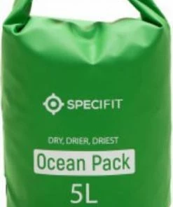 Goedkoopste ???? Specifit Ocean Pack 5 Liter - Drybag - Waterdichte Tas - Droogtas Groen - Outdoor Tas ✔️