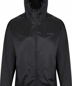 Goedkoopste ???? Regatta Pack-It II Regenjas - Maat XXL - Mannen - Zwart ✔️ -Hendi Shop 517x840 1