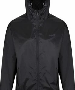 Goedkoopste ???? Regatta Pack-It II Regenjas - Maat XXL - Mannen - Zwart ✔️ -Hendi Shop 518x840 5