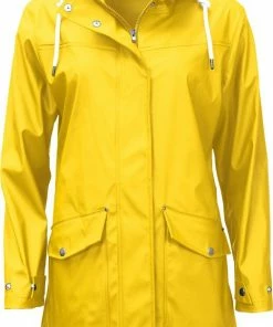 Beste deal ???? Pro X Elements Pro-X Elements - Regenjas Voor Dames - Inga - Geel - Maat 48 ????