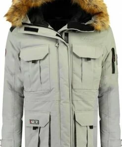 Hete verkoop ???? Canadian Peak - Heren Jas Winter Algoritme-Dgrey- 2023-Maat XL ????