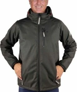 Begroting ???? BJØRNSON Hamm Softshell Winterjas Heren - Teddy Winddicht - Maat 4XL - Zwart ???? -Hendi Shop 528x840 2