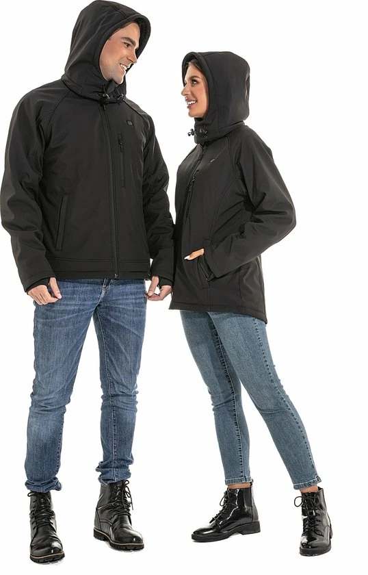 Beste Verkoop ???? Sailwind Verwarmde Jas / Soft Shell / Heren / Zwart Incl. Powerbank ✨ 11 Beste Verkoop ???? Sailwind Verwarmde Jas / Soft Shell / Heren / Zwart Incl. Powerbank ✨ - Afbeelding 9