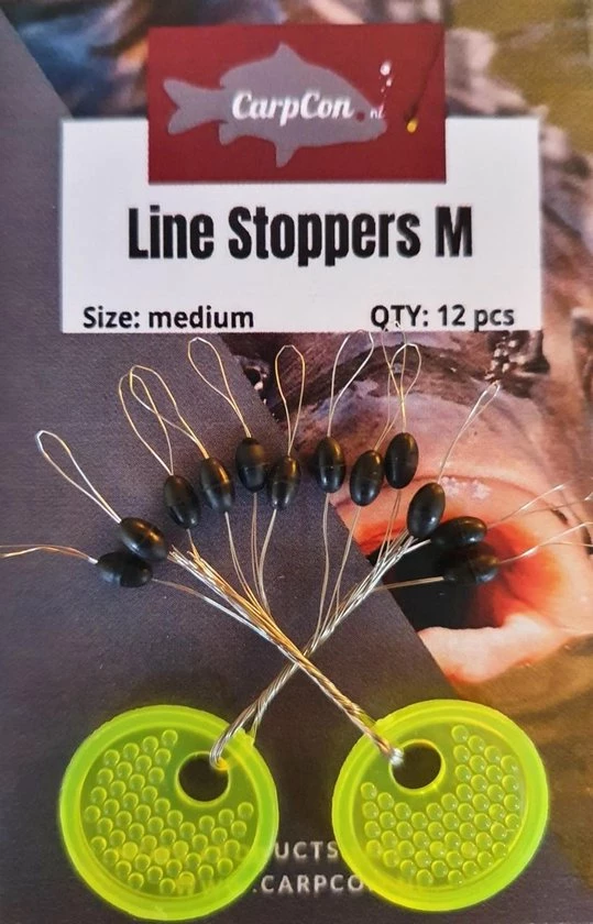 Kopen ???? CarpCon Line Stoppers Medium - Stoppertjes - 12 Stuks ???? 3 Kopen ???? CarpCon Line Stoppers Medium - Stoppertjes - 12 Stuks ????