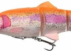 Coupon ???? Savage Gear 4D Line Thru Trout MS - Golden Albino - 15cm - 40g - Zwart ⭐