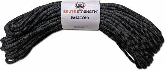 Hete verkoop ✨ Brute Strength Paracord - Touw - 4 Mm - 40 Meter - Zwart - 250 Kg Breekracht ???? 3 Hete verkoop ✨ Brute Strength Paracord - Touw - 4 Mm - 40 Meter - Zwart - 250 Kg Breekracht ????