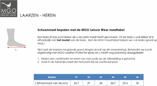 Hete verkoop ⌛ MGO Leisure Wear MGO Tommy Heren Nubuck Leren Outdoorlaarzen - Waterdicht - Wol Gevoerde Laars - Bruin Leer - Maat 43 ???? 9 Hete verkoop ⌛ MGO Leisure Wear MGO Tommy Heren Nubuck Leren Outdoorlaarzen - Waterdicht - Wol Gevoerde Laars - Bruin Leer - Maat 43 ???? - Afbeelding 7