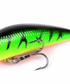 Gloednieuw ✔️ Hiden | Vis Kunstaas – Plug - Kunstaas Roofvis - Vissen – Vishaak – Hengelsport - 7CM | Large Green ????