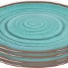 Goedkoopste ???? Bo-Camp Ontbijtbord - Halo - 100% Melamine - 4 Stuks - Aqua ???? -Hendi Shop 550x327 2