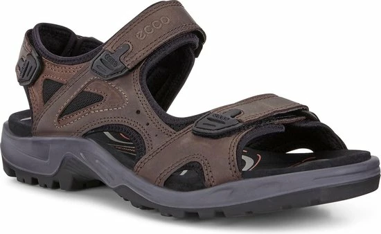 Korting ???? Ecco ???? Sandalen - Maat 44 - Mannen - Donker Bruin - Zwart ✔️ 4 Korting ???? Ecco ???? Sandalen - Maat 44 - Mannen - Donker Bruin - Zwart ✔️ - Afbeelding 2