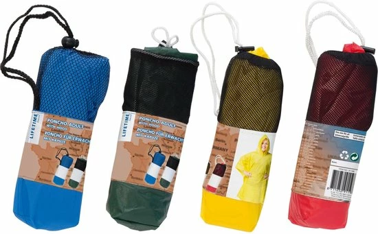 Goedkoopste ???? Divers Poncho Volwassene 100x130cm ???? 3 Goedkoopste ???? Divers Poncho Volwassene 100x130cm ????