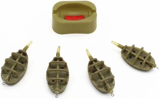 Promo ⌛ Merkloos 4+1 Inline Method Feeder Set - Method Feeder - Voerkorf - Feeder - Vissen - Method Mould - 15 Gram - 20 Gram - 25 Gram - 35 Gram ???? 5 Promo ⌛ Merkloos 4+1 Inline Method Feeder Set - Method Feeder - Voerkorf - Feeder - Vissen - Method Mould - 15 Gram - 20 Gram - 25 Gram - 35 Gram ???? - Afbeelding 3