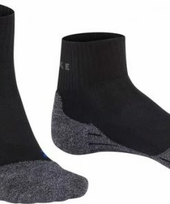 Uitgang ???? FALKE TK2 Explore Cool Short Wandelsokken Kort Zacht Thermisch Anti-blaar Antizweet Zonder Motief Met Elastische Boord Verkoelend Ademend Sneldrogend Zwart Heren Sportsokken - Maat 39-41 ???? -Hendi Shop 550x344 2